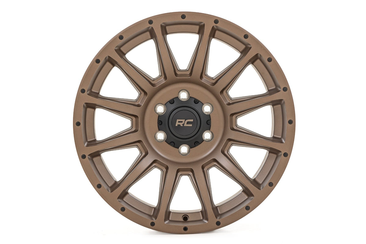 90 Series Wheel One-Piece Bronze 18x9 Rough Country