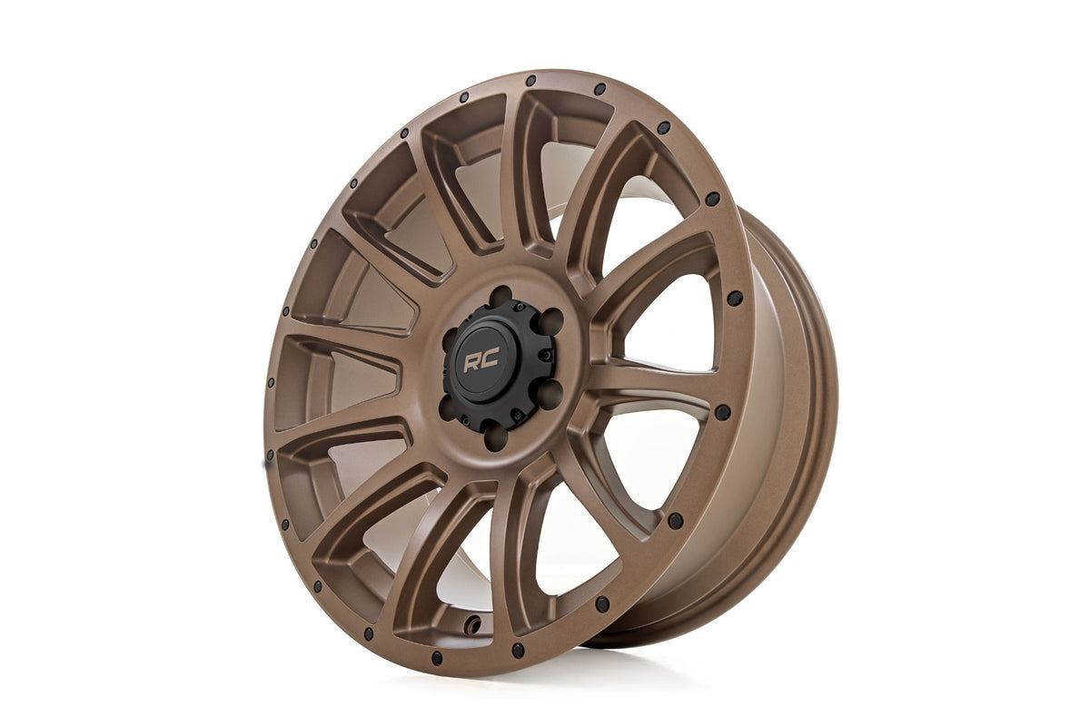90 Series Wheel One-Piece Bronze 20x9 Rough Country
