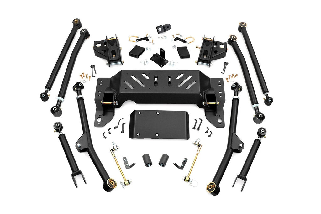 Long Arm Upgrade Kit 4 Inch Lift Jeep Grand Cherokee ZJ 4WD (1993-1998) Rough Country