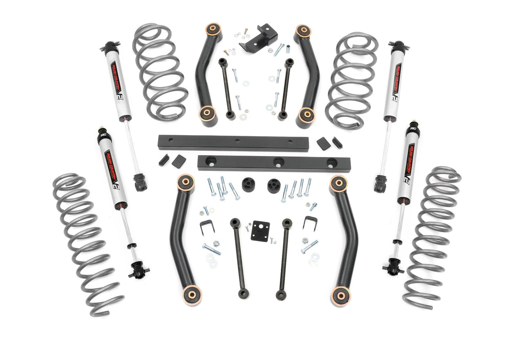 4 Inch Lift Kit V2 Jeep Wrangler TJ 4WD (1997-2002) Rough Country