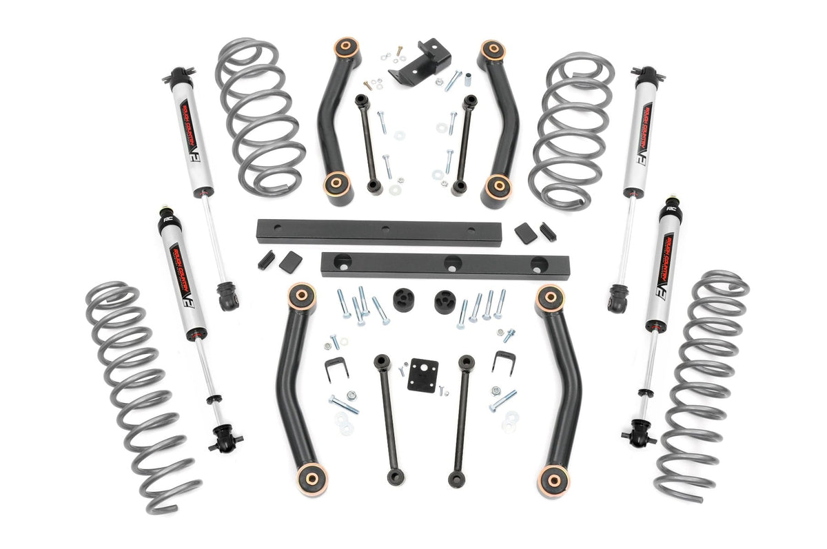 4 Inch Lift Kit V2 Jeep Wrangler TJ 4WD (1997-2002) Rough Country