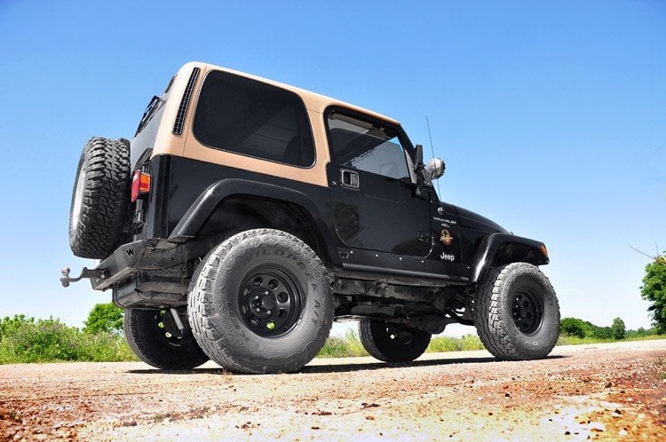 4 Inch Lift Kit V2 Jeep Wrangler TJ 4WD (1997-2002) Rough Country
