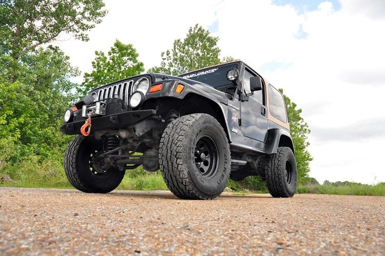 4 Inch Lift Kit Jeep Wrangler TJ (03-06)/Wrangler Unlimited (04-06) Rough Country
