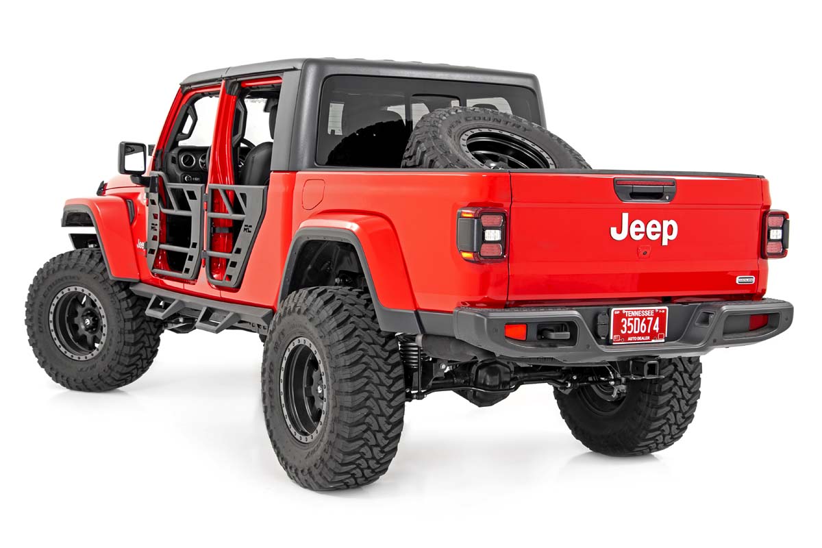 Contoured Drop Steps Jeep Gladiator JT 4WD (2020-2025) Rough Country