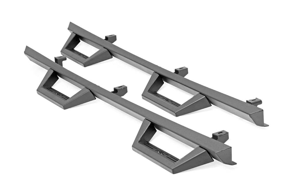 Contoured Drop Steps 4 Door Jeep Wrangler Unlimited 2WD/4WD (2007-2018) Rough Country