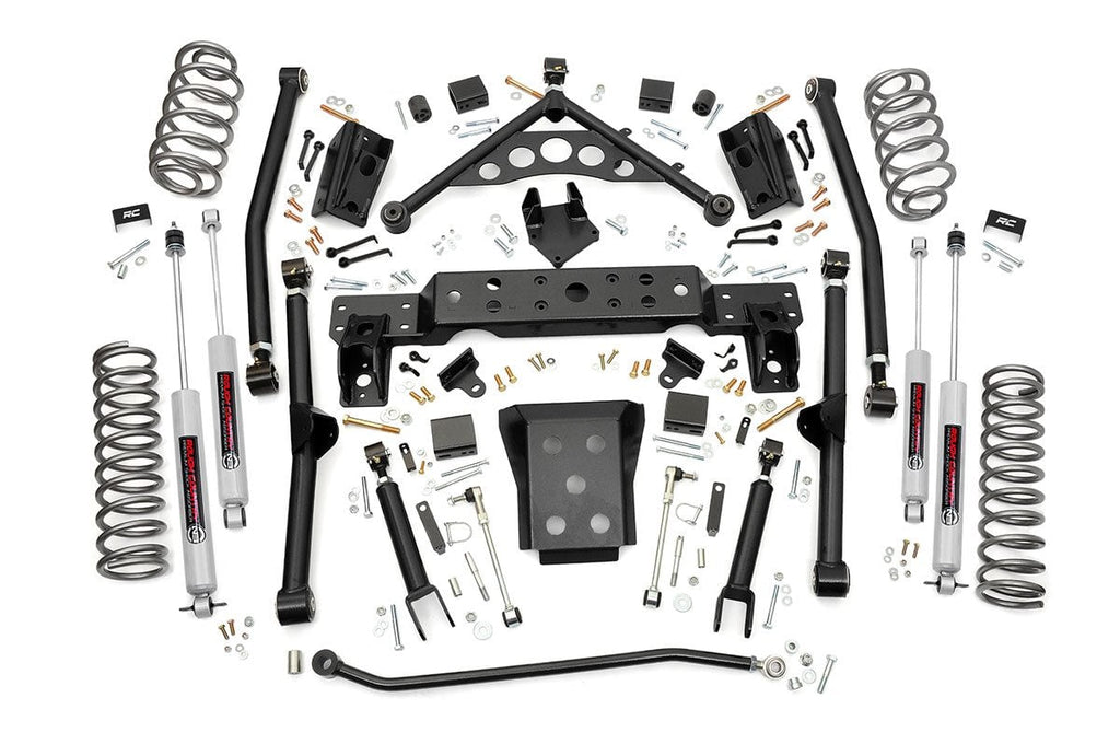 4 Inch Lift Kit Long Arm Jeep Grand Cherokee WJ 4WD (1999-2004) Rough Country