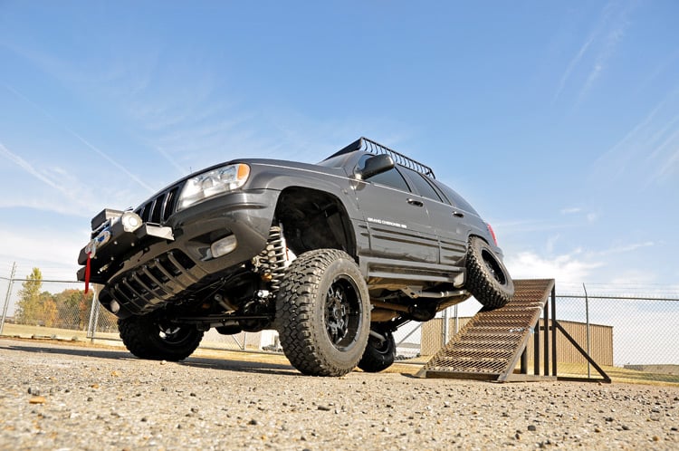 4 Inch Lift Kit Long Arm Jeep Grand Cherokee WJ 4WD (1999-2004) Rough Country