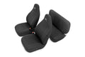 Seat Covers Front and Rear Jeep Wrangler TJ 4WD (1997-2002) Rough Country
