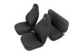 Seat Covers Front and Rear Jeep Wrangler TJ (03-06)/Wrangler Unlimited (04-06) Rough Country
