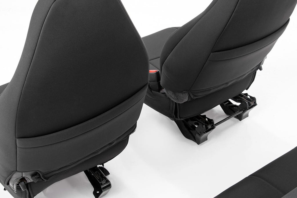 Seat Covers Front and Rear Jeep Wrangler TJ (03-06)/Wrangler Unlimited (04-06) Rough Country