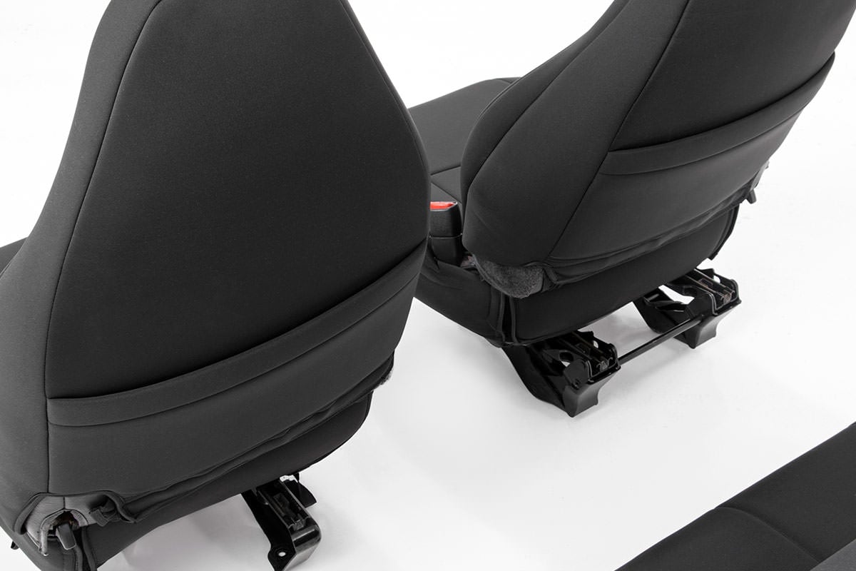 Seat Covers Front and Rear Jeep Wrangler TJ (03-06)/Wrangler Unlimited (04-06) Rough Country