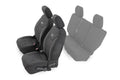 Seat Covers Front Jeep Wrangler Unlimited 4WD (2013-2018) Rough Country