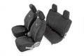 Seat Covers Front and Rear Jeep Wrangler JK 4WD (2007-2010) Rough Country