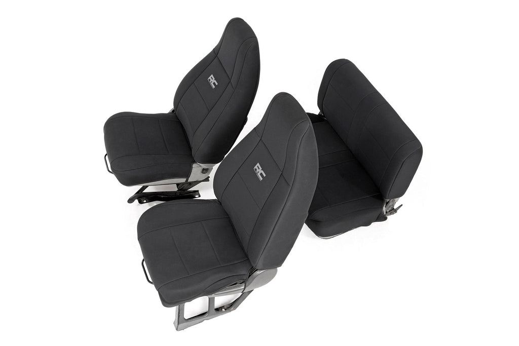 Seat Covers Front and Rear Jeep Wrangler YJ 4WD (1991-1995) Rough Country