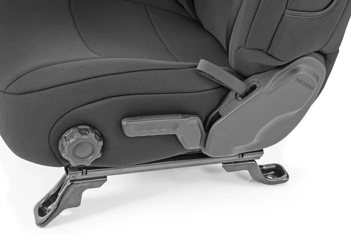 Seat Covers Front and Rear Jeep Wrangler JL 4WD (2018-2026) Rough Country