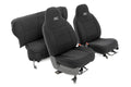 Seat Covers Non Detach Headrest FR and Rear Jeep Cherokee XJ (84-96) Rough Country