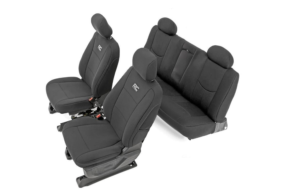 Seat Covers FR 40/20/40 & Rear Silverado/Sierra 1500 (14-18 & Classic) Rough Country