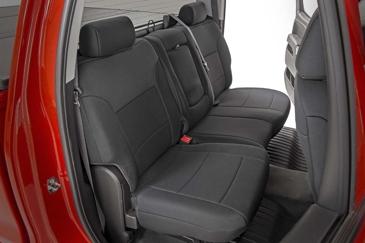 Seat Covers FR 40/20/40 & Rear Silverado/Sierra 1500 (14-18 & Classic) Rough Country