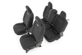 Seat Covers Front and RR No Cup Holder Jeep Gladiator JT 4WD (2020-2025) Rough Country