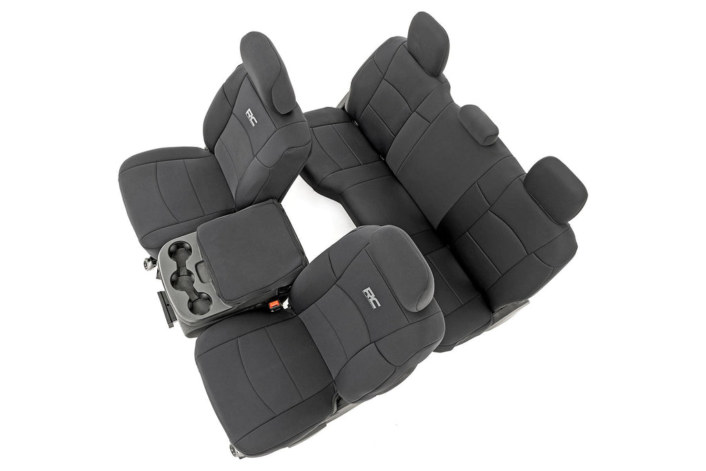 Seat Covers Bucket Seats FR & RR Ram 2500 2WD/4WD (2019-2026) Rough Country