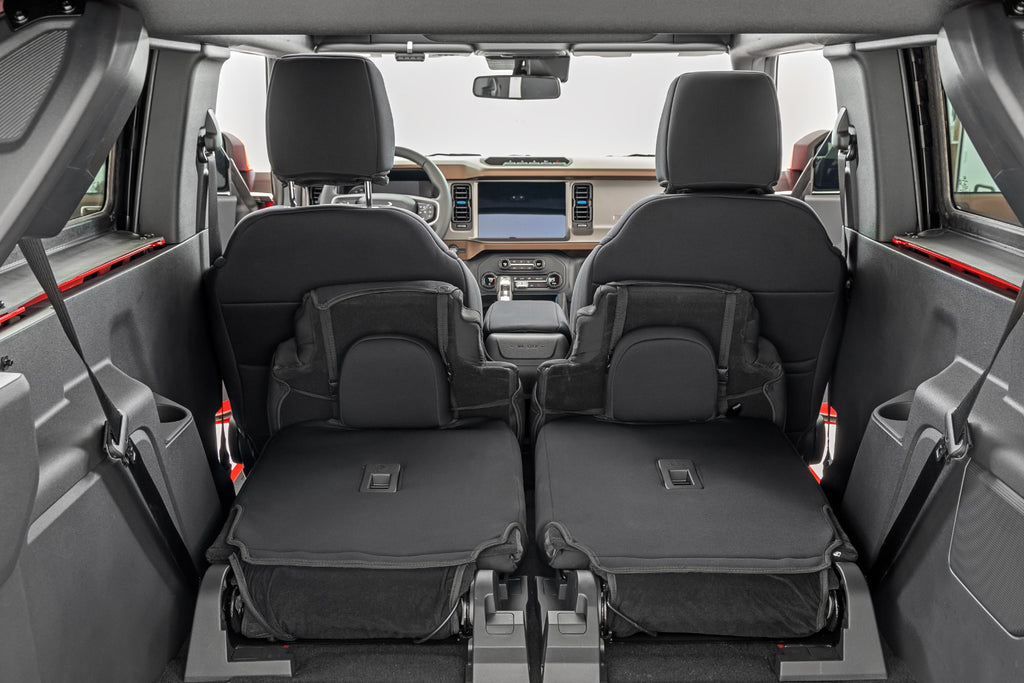 Seat Covers Bucket Seats FR & RR Ford Bronco (2 Door) 4WD (2021-2025) Rough Country