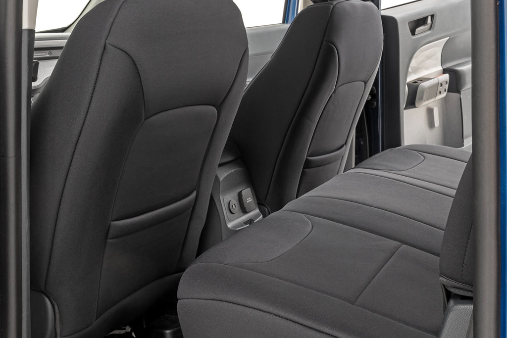 Seat Covers FR & RR W/Armrest Crew Cab Ford Maverick 2WD/4WD (22-26) Rough Country