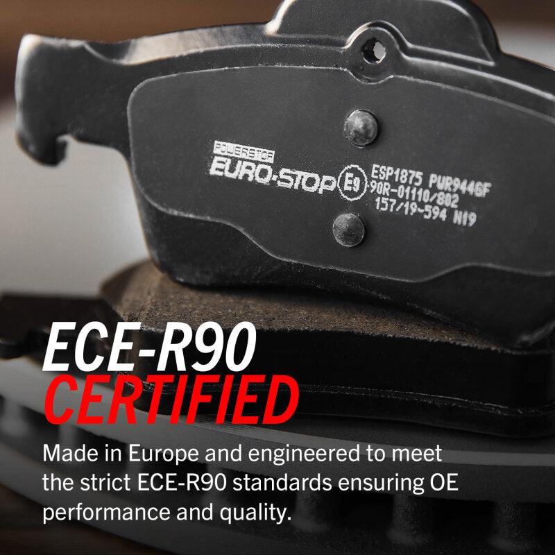 Power Stop 11-16 Mini Cooper Rear Euro-Stop Brake Kit
