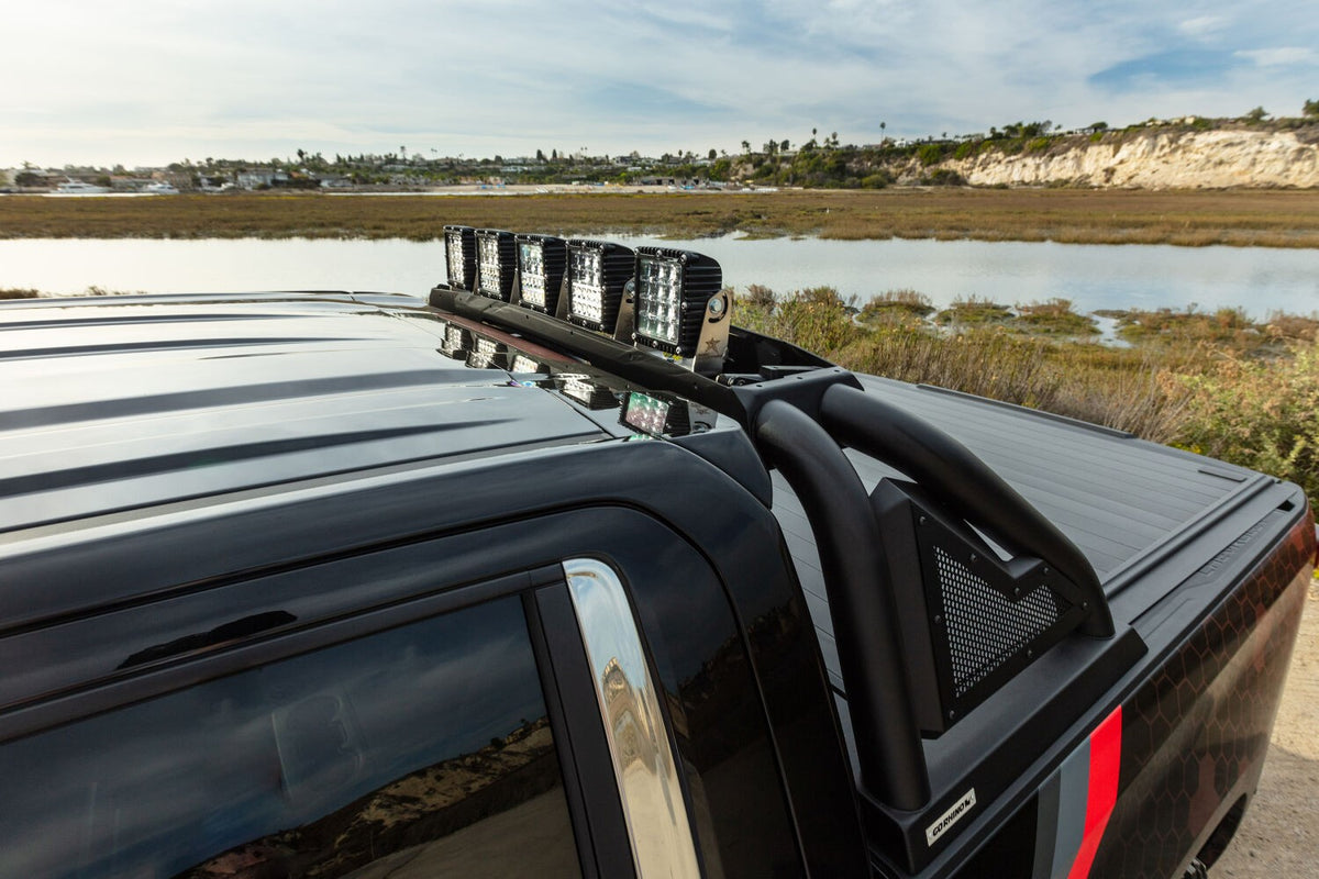 Sport Bar 2.0 with Power Actuated Retractable Light Mount For 2019-2026 Silverado/Sierra 1500 Go Rhino