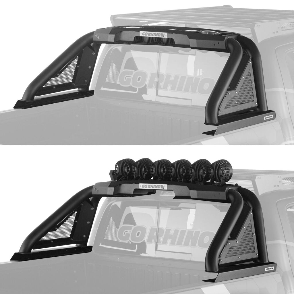 Sport Bar 2.0 with Power Actuated Retractable Light Mount For 2019-2026 Silverado/Sierra 1500 Go Rhino