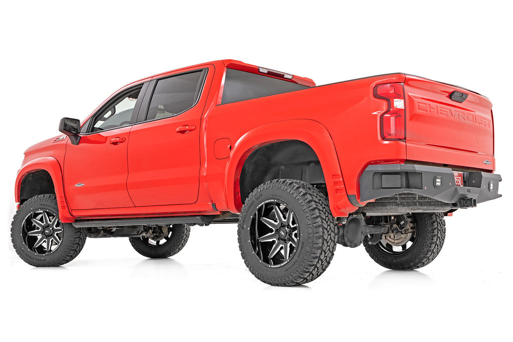 91 Series Milled One-Piece Gloss Black 22x12 8x6.5 -44mm Rough Country