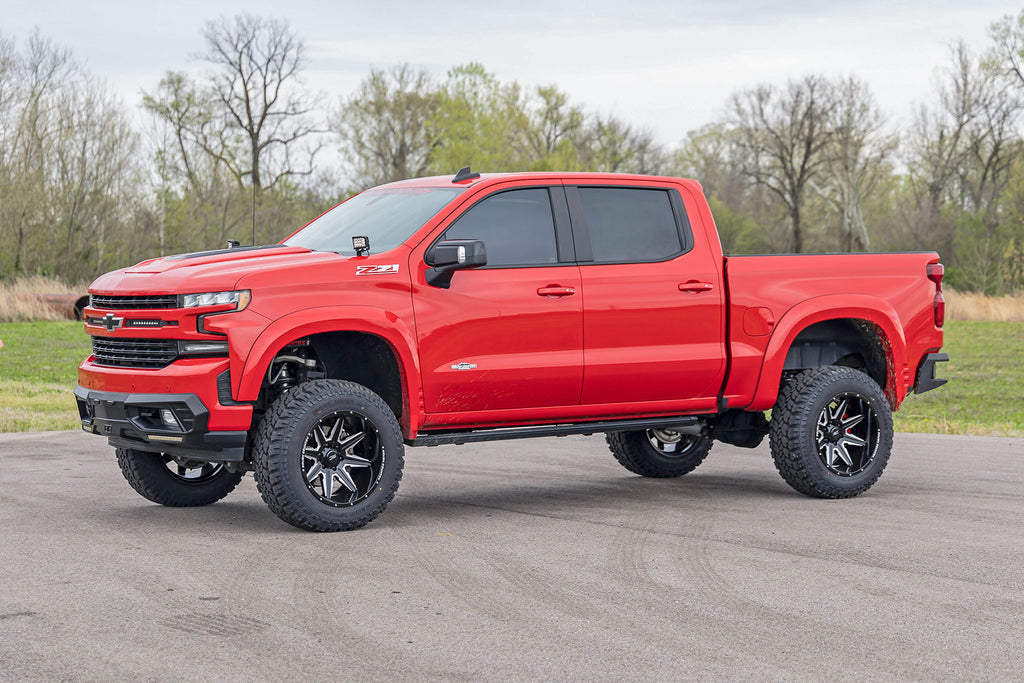 91 Series Milled One-Piece Gloss Black 22x12 8x6.5 -44mm Rough Country