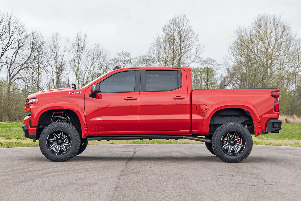 91 Series Milled One-Piece Gloss Black 22x12 6x5.5 -44mm Rough Country