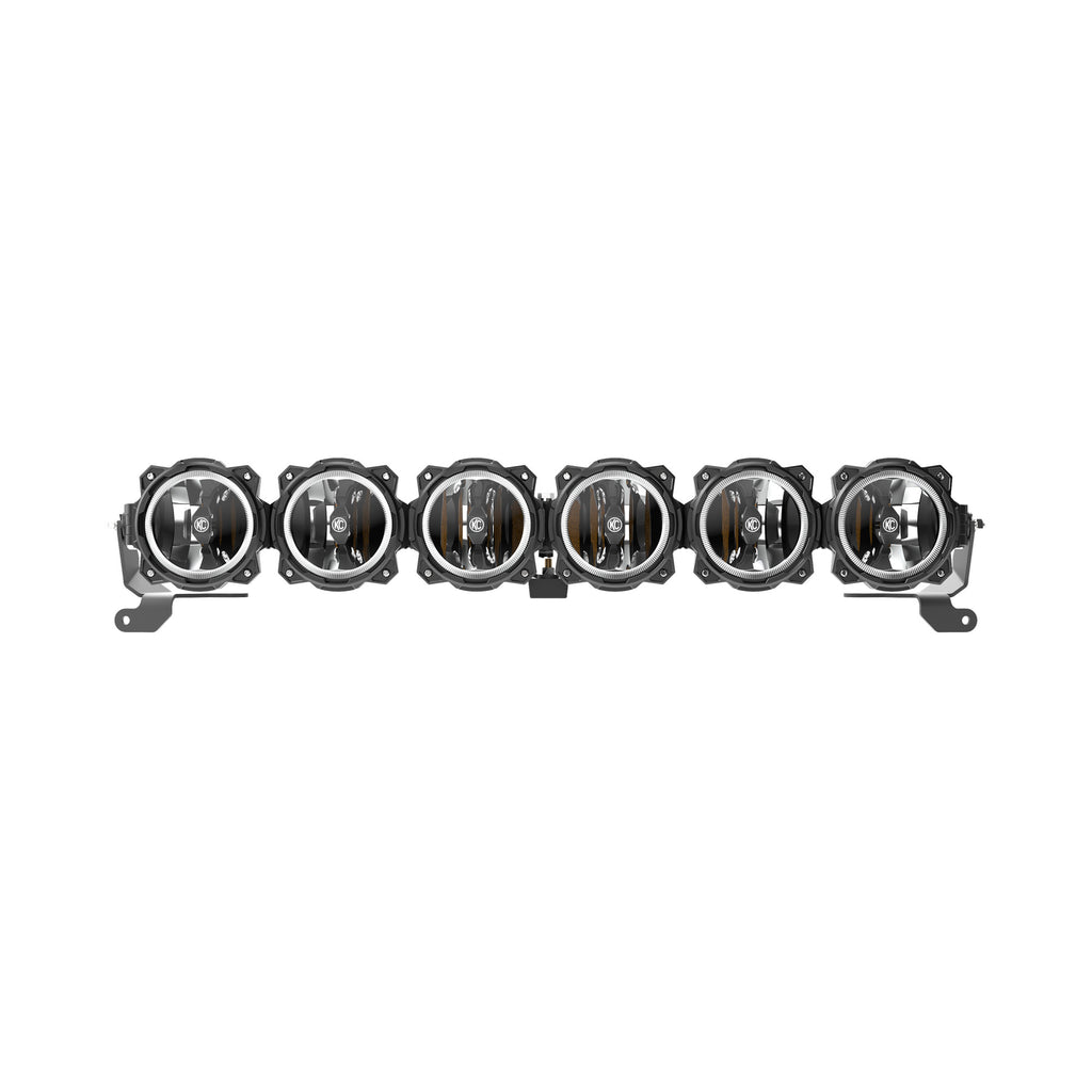 Pro6 Gravity LED 39 Inch 6 Light Bronco System KC HiLiTES