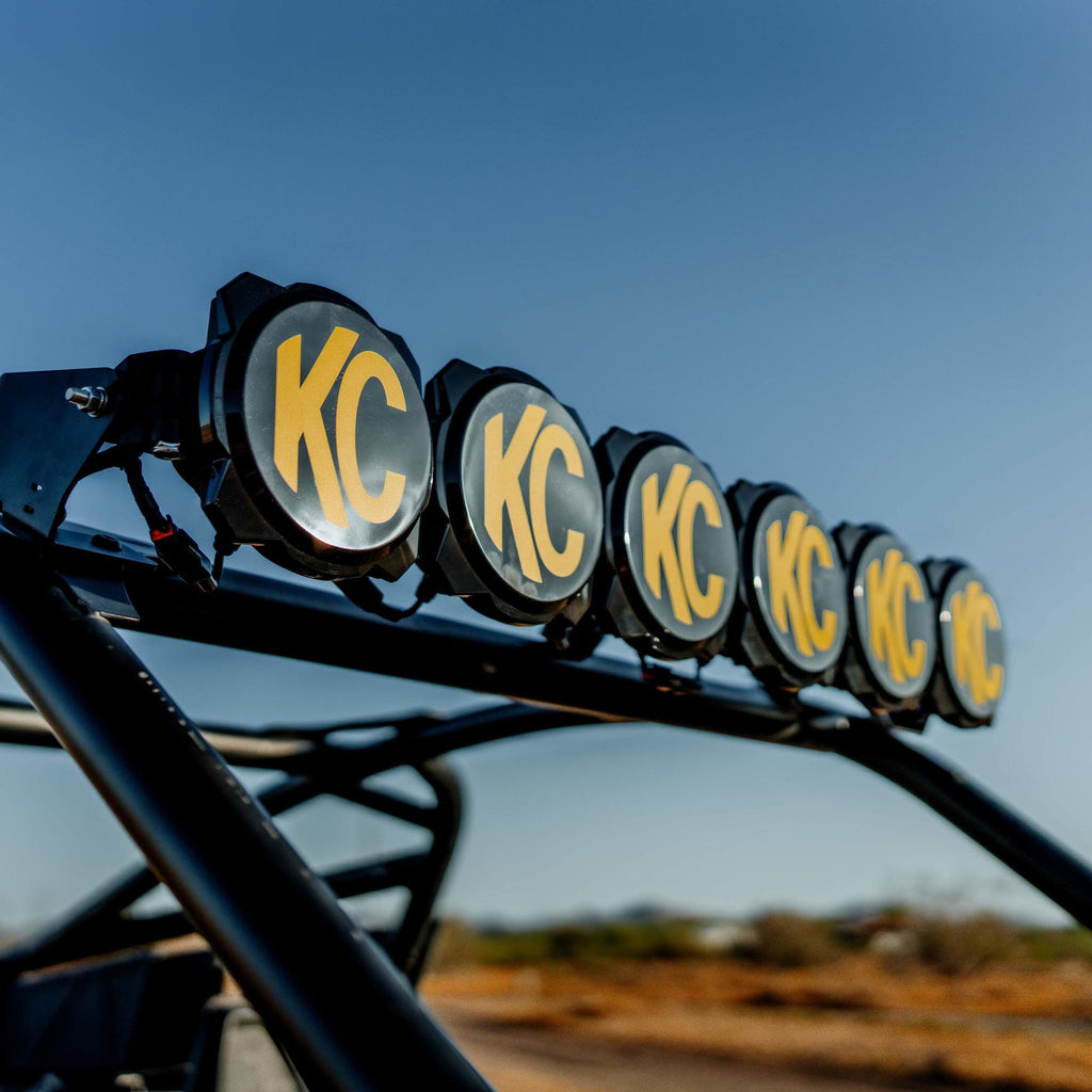KC Pro6 Gravity LED 39 Inch 6 Light Combo Polaris RZR Pro R System KC HiLiTES