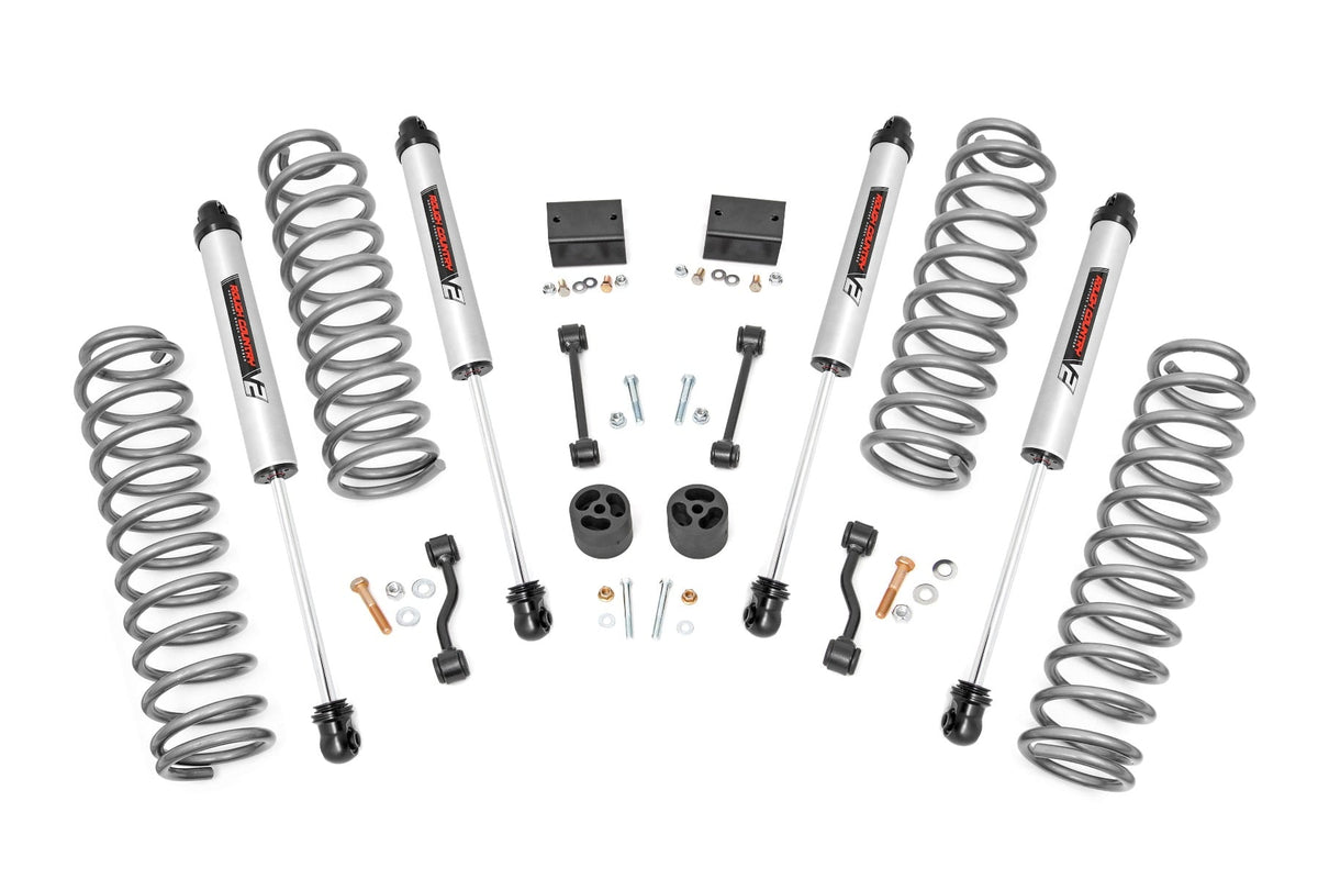 2.5 Inch Lift Kit Coils V2 Jeep Wrangler JL 4WD (2018-2023) Rough Country