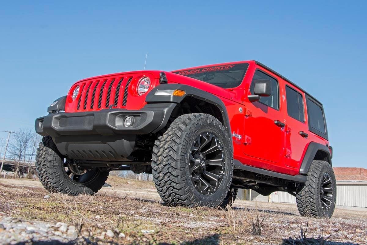 2.5 Inch Lift Kit Coils V2 Jeep Wrangler JL 4WD (2018-2023) Rough Country