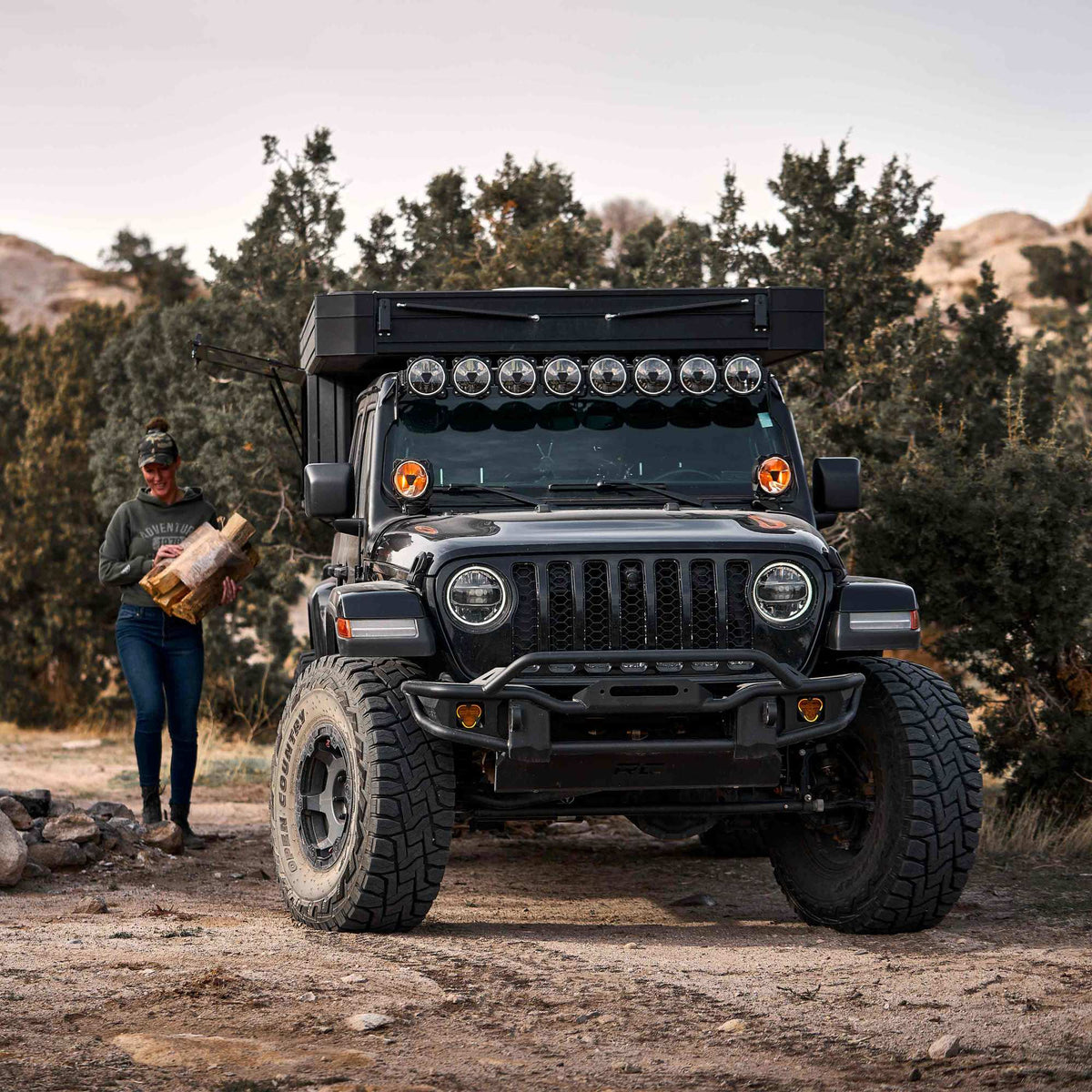 Gravity Titan 6 Inch LED Single Wide-40 KC HiLiTES