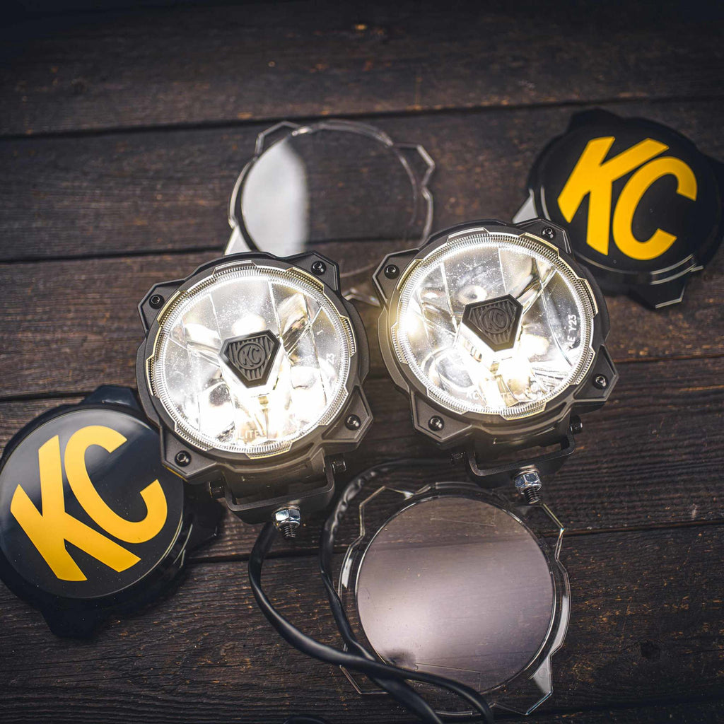 Gravity Titan 6 Inch LED Pair Wide-40 KC HiLiTES