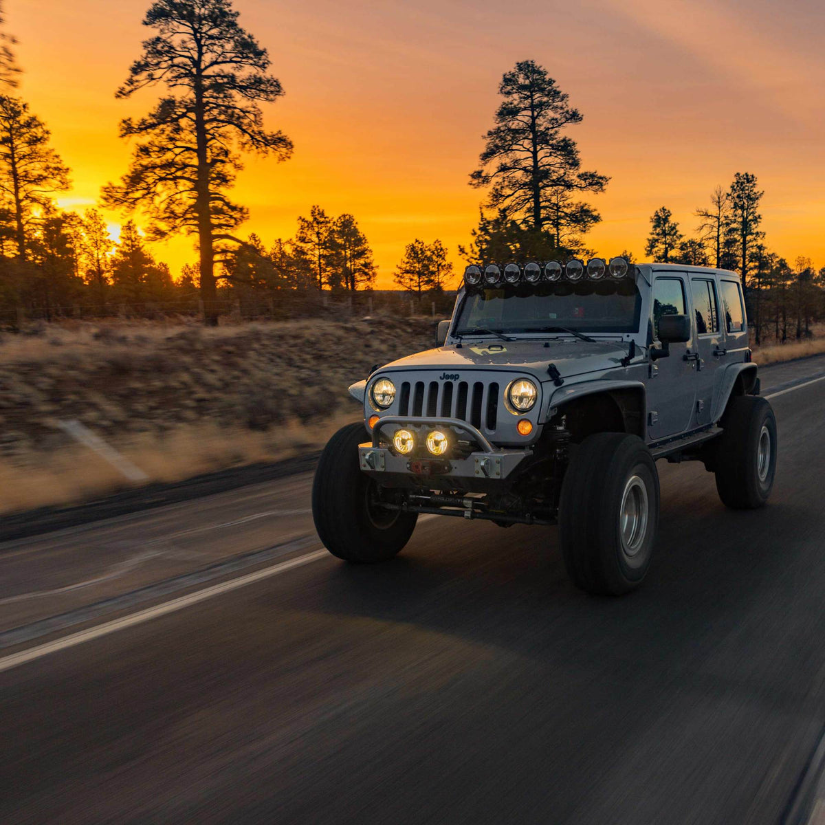 Gravity Titan 6 Inch LED Single SAE KC HiLiTES
