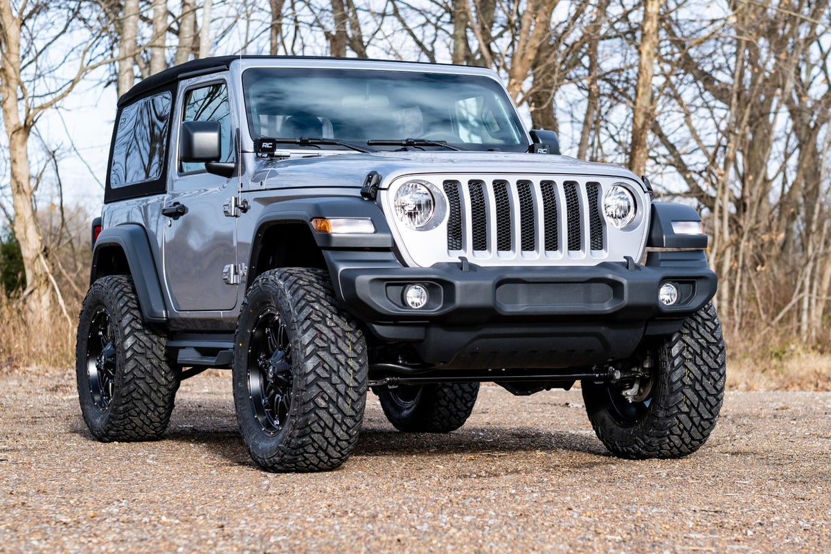 3.5 Inch Lift Kit Adj Lower FR D/S Jeep Wrangler JL 4WD (2024-2026) Rough Country