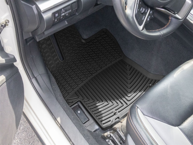 WeatherTech 18-23 Subaru Crosstrek 1st Row Front All-Weather Floor Mats - Black