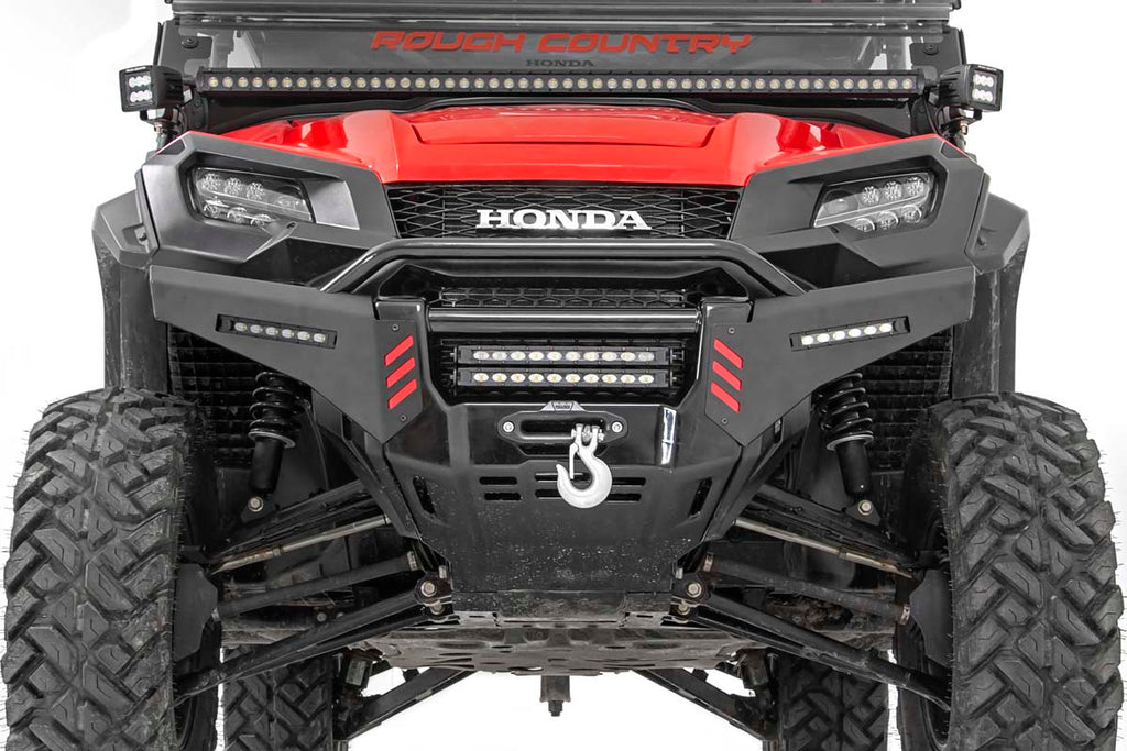 Bumper Wings Stinger 6 Inch Led Combo Honda Pioneer 1000 Rough Country