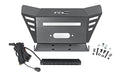 Winch Plate 10 Inch Black Slimline Honda Pioneer 520 Rough Country