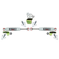 Steering Stabilizer Dual Kit Silver Boots Sold Separately Skyjacker