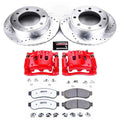 Power Stop 10-13 Ford F-250 Super Duty Rear Z36 Truck & Tow Kit w/Cals