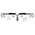 Steering Stabilizer Dual Kit Silver w/Black Boots 05-18 Ford F-350/F-250 Super Duty Skyjacker