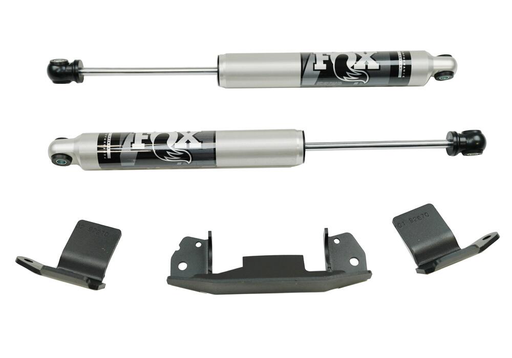 Dual Steering Stabilizer Kit Fox 2.0 Cylinders 2009-2013 Dodge Ram 2500/2009-2012 3500 4WD Superlift