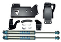 Dual Steering Stabilizer Kit King Cylinders 2014-2025 Dodge Ram 2500/3500 4WD No Lift Required Superlift