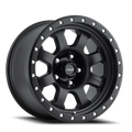 Aluminum Wheels 17x9 Avenger 929B Satin Black -12 Offset 5 on 127 Bolt Pattern 83.82 Bore Raceline