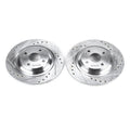 Power Stop 01-05 Mazda Miata Rear Evolution Drilled & Slotted Rotors - Pair